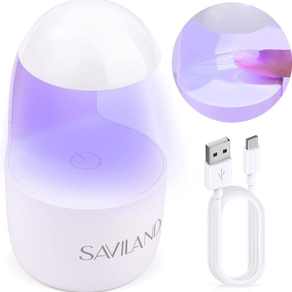 Mini UV Gel Nail Dryer Lamp - Great for Travel